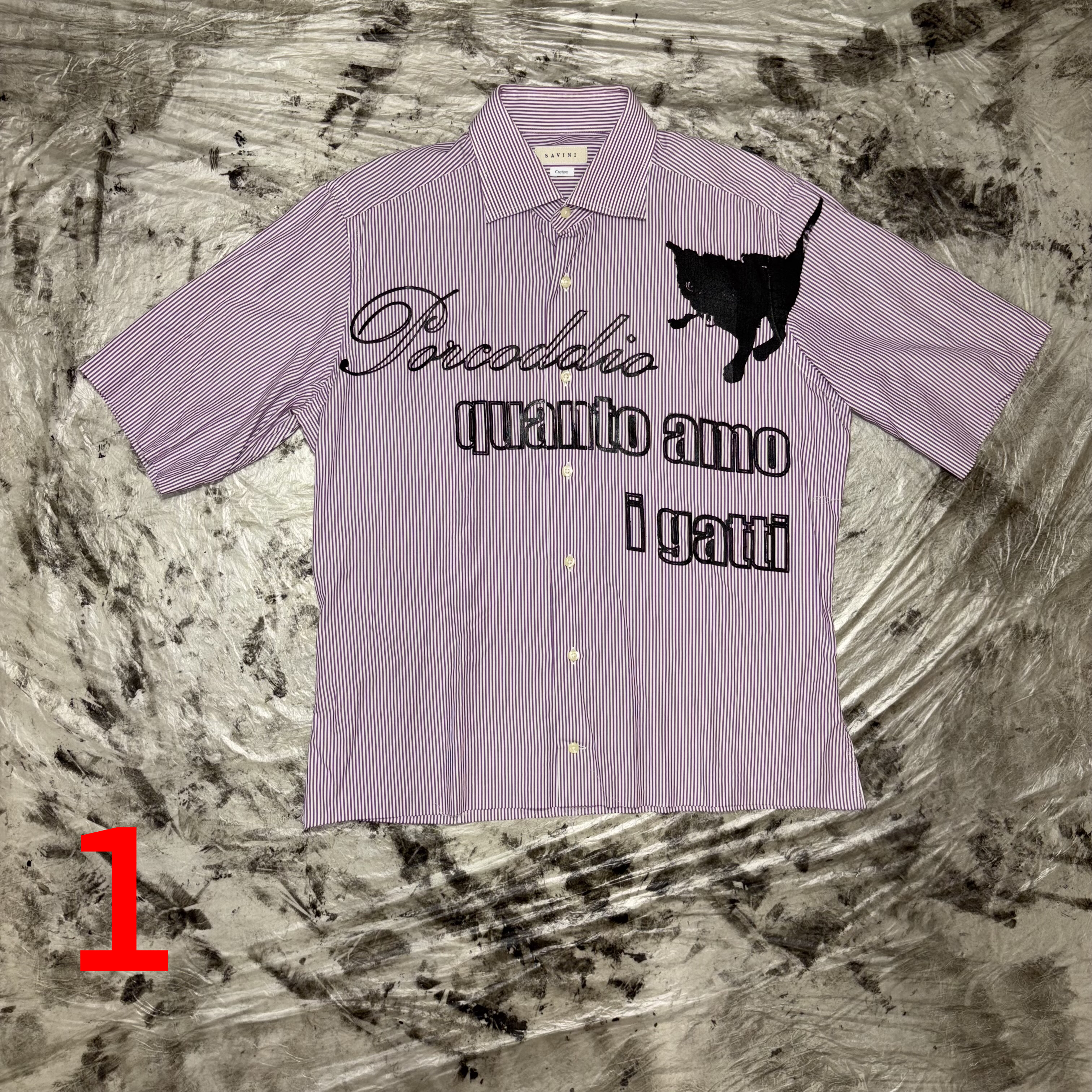 Size S - PORCO**IO QUANTO AMO I G@TTI