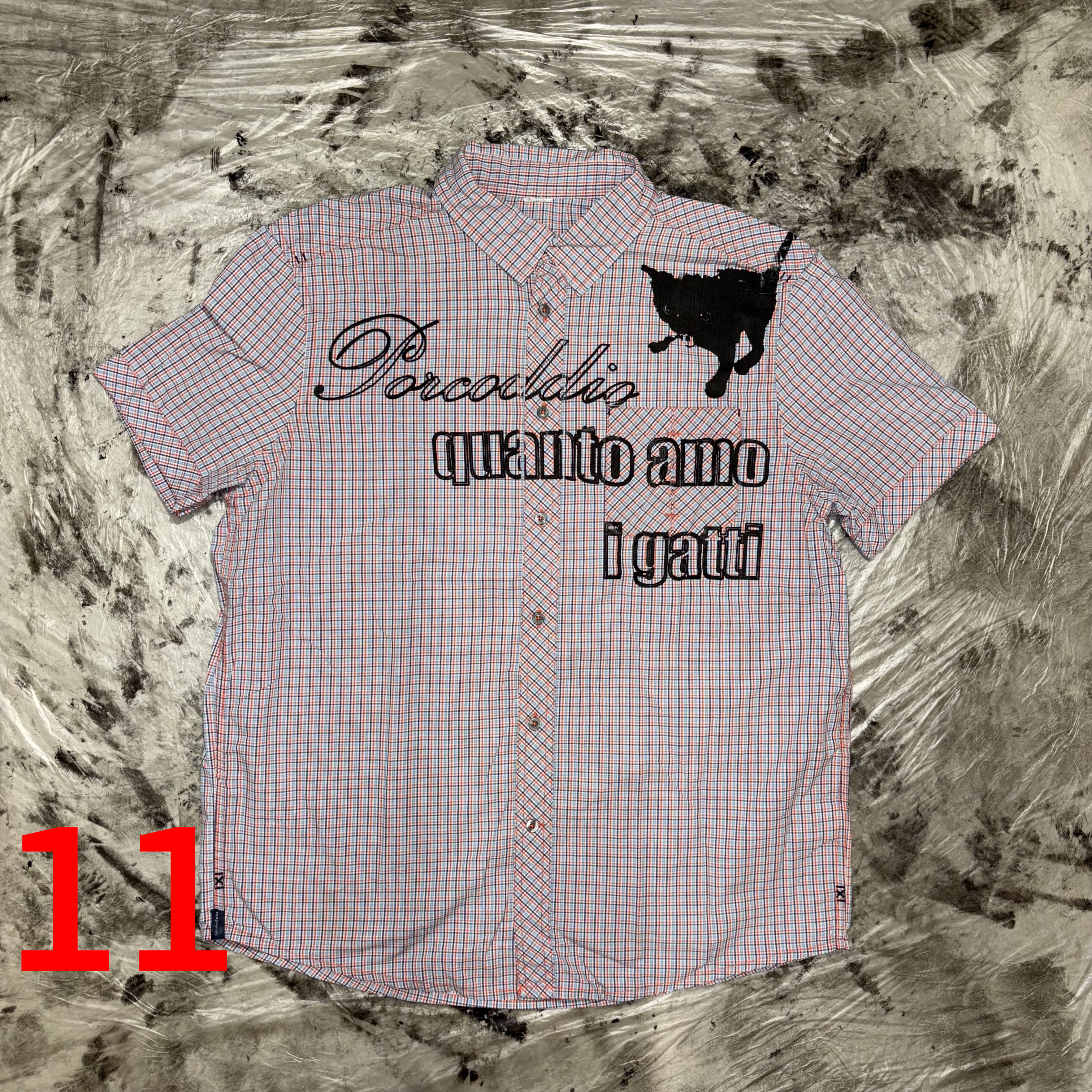 Size L - PORCO**IO QUANTO AMO I G@TTI