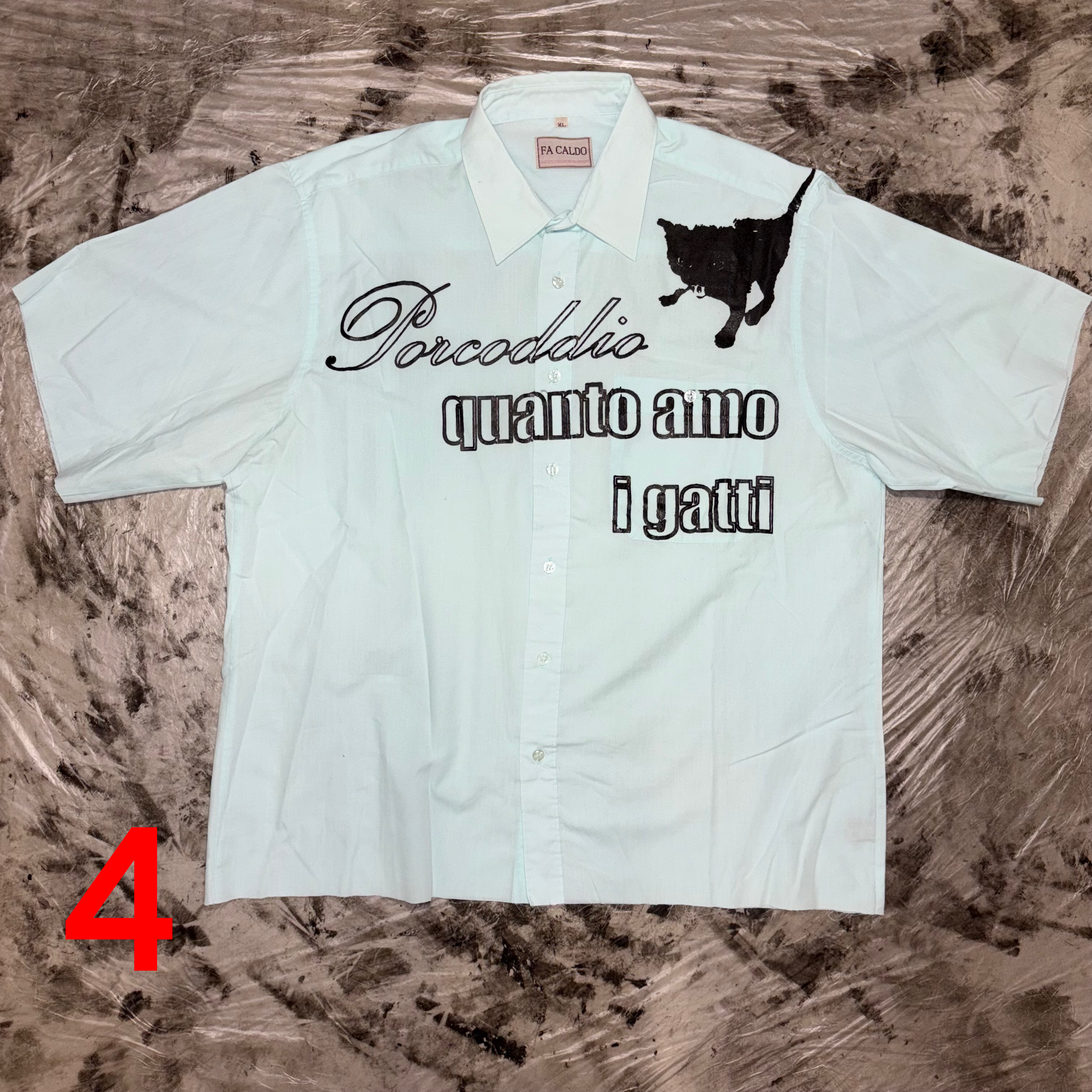 Size XL - PORCO**IO QUANTO AMO I G@TTI