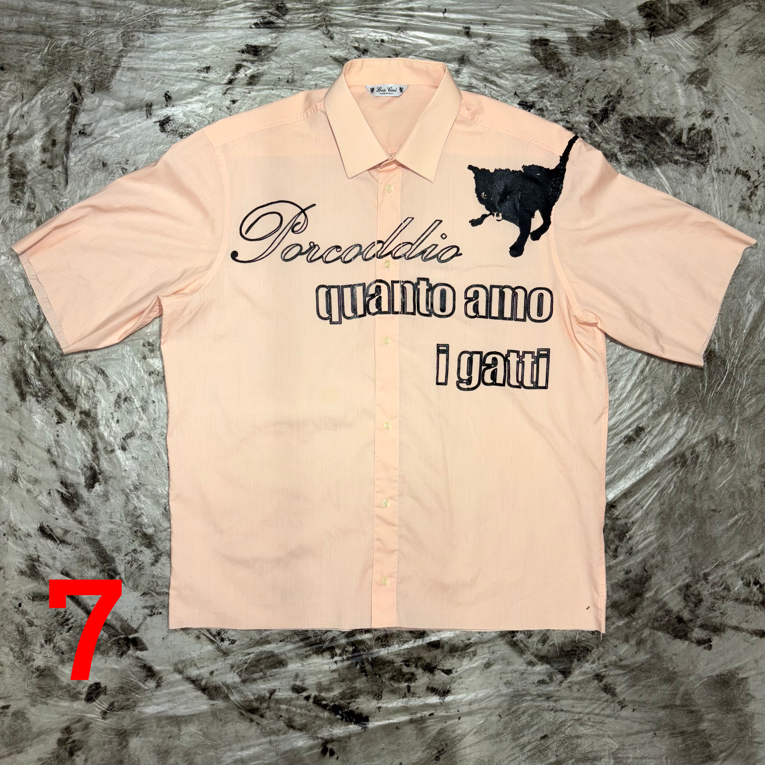 Size L - PORCO**IO QUANTO AMO I G@TTI