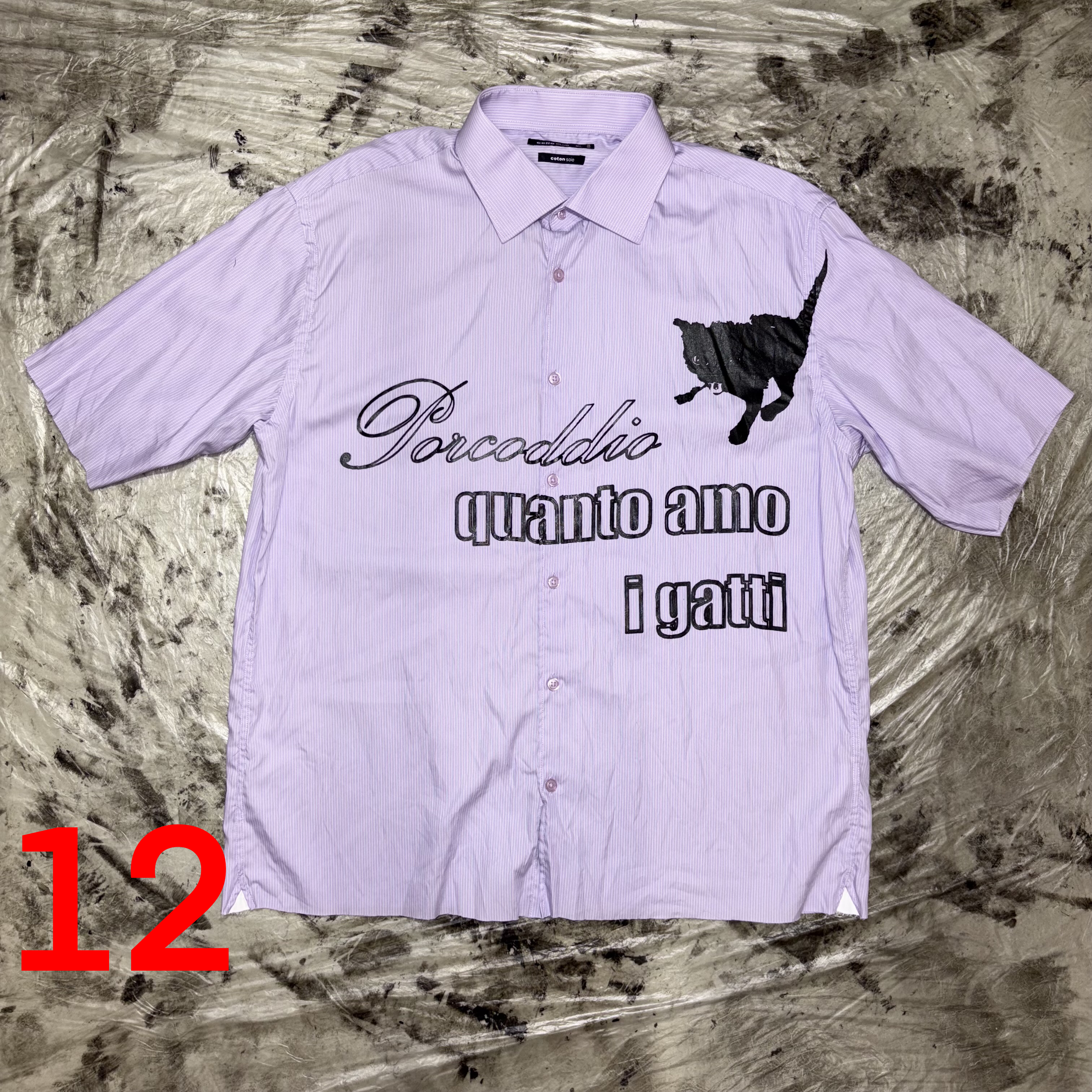 Size L - PORCO**IO QUANTO AMO I G@TTI
